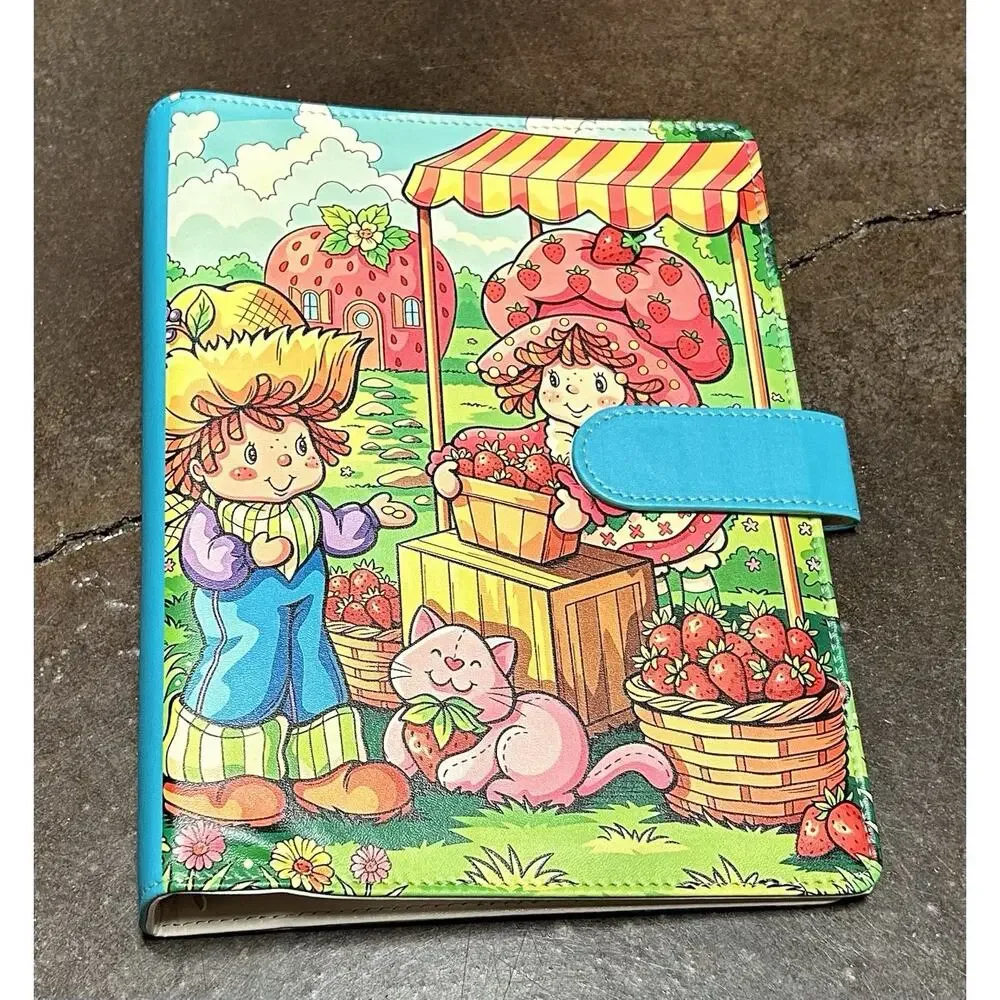 Strawberry Shortcake A5 Binder w/ Printed Stationery paper & Tote